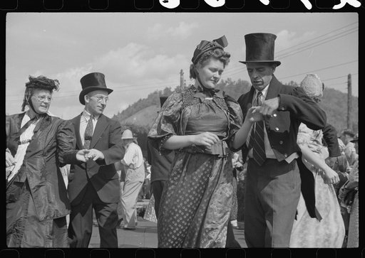Old fashioned dances at the "World's Fair" in Tunbridge, Vermont