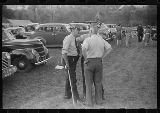 Untitled photo, possibly related to: Merrymakers at the "World Fair" in Turnbridge, Vermont