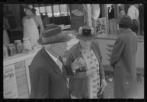 Untitled photo, possibly related to: At the "World's Fair" in Tunbridge, Vermont