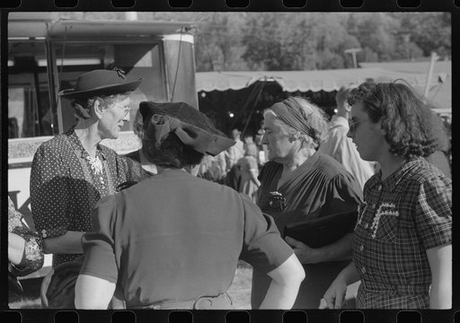 Untitled photo, possibly related to: At the "World's Fair" in Tunbridge, Vermont