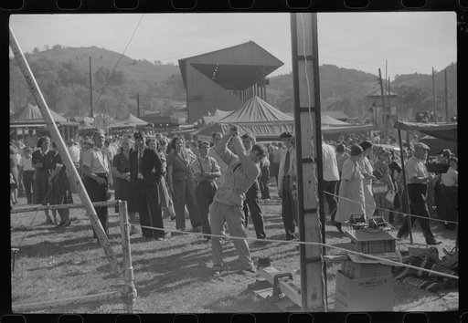 At the "World's Fair" in Tunbridge, Vermont