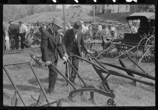 At the "World's Fair" in Tunbridge, Vermont