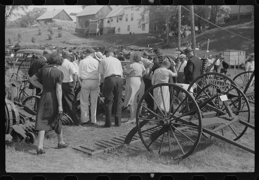 Untitled photo, possibly related to: At the "World's Fair" in Tunbridge, Vermont