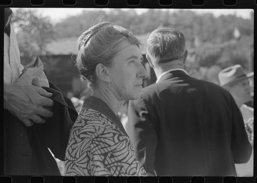 Spectator at the "World's Fair" in Tunbridge, Vermont