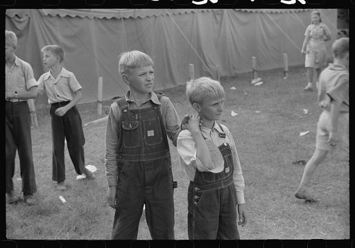 At the Greene County fair in Greensboro, Georgia