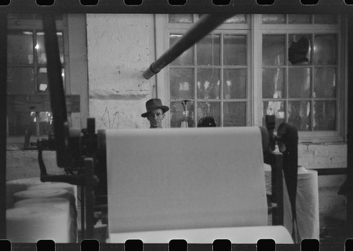 Untitled photo, possibly related to: At the Mary-Leila cotton mill in Greensboro, Georgia
