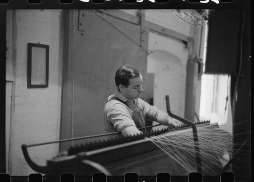 Untitled photo, possibly related to: At the Mary-Leila cotton mill in Greensboro, Georgia