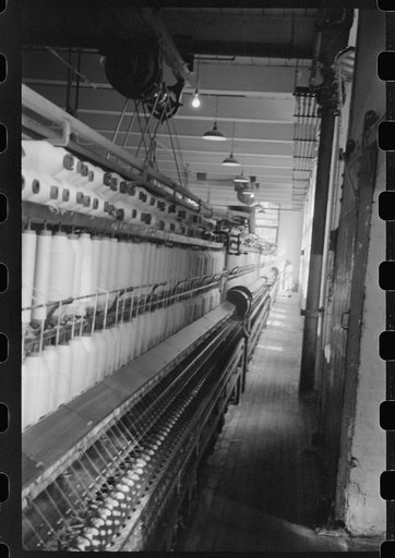 Untitled photo, possibly related to: At the Mary-Leila cotton mill in Greensboro, Georgia