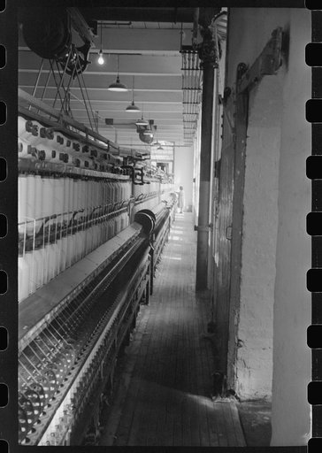 At the Mary-Leila cotton mill in Greensboro, Georgia