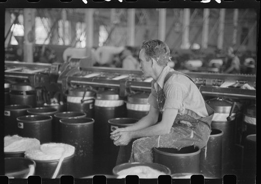Untitled photo, possibly related to: At the Mary-Leila cotton mill in Greensboro, Georgia