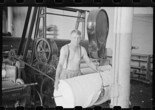 At the Mary-Leila cotton mill in Greensboro, Georgia