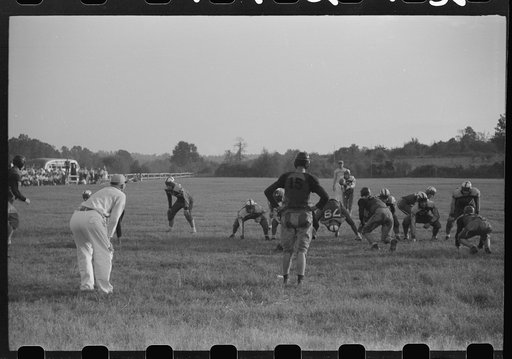 Greensboro, Greene County, Georgia. Football game