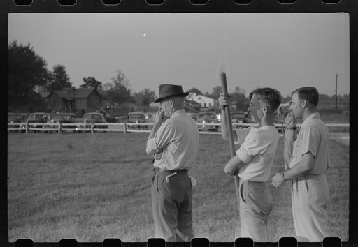 Untitled photo, possibly related to: Greensboro, Greene County, Georgia. Football game