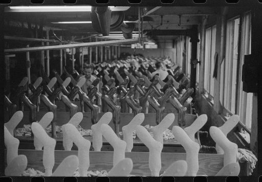 Union Point, Greene County, Georgia. Union Point hosiery mill