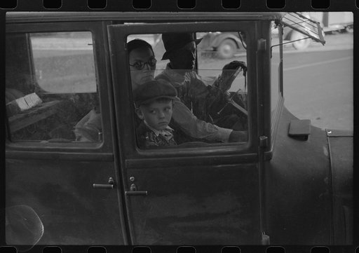 Untitled photo, possibly related to: Greene County, Georgia. Farmer and his family