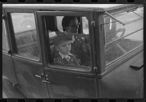 Untitled photo, possibly related to: Greene County, Georgia. Farmer and his family