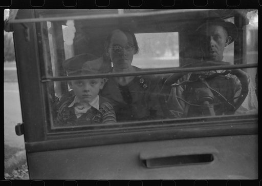 Untitled photo, possibly related to: Greene County, Georgia. Farmer and his family