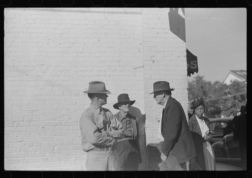 Greensboro, Greene County, Georgia. Street scene