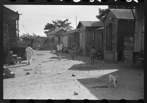 Untitled photo, possibly related to: Street in the slum area known as "El Machuelitto" in Ponce, Puerto Rico