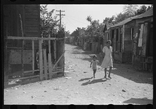 Untitled photo, possibly related to: Children in the slum area known as "El Machuelitto" in Ponce, Puerto Rico