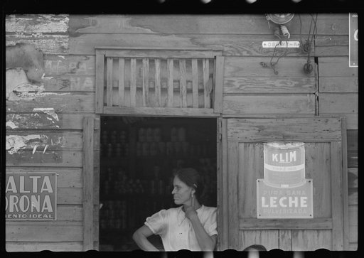 At a small store in the slum area in Ponce, Puerto Rico
