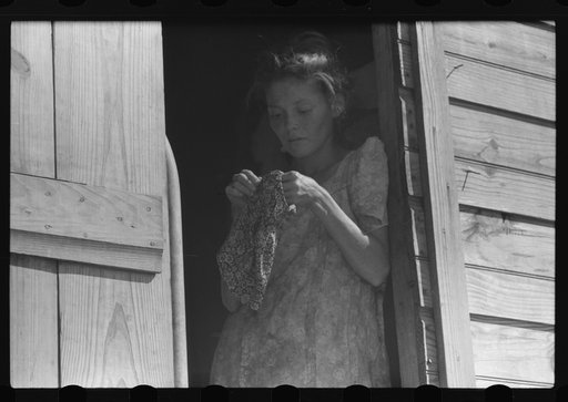 Untitled photo, possibly related to: Ponce, Puerto Rico. Resident of a slum area