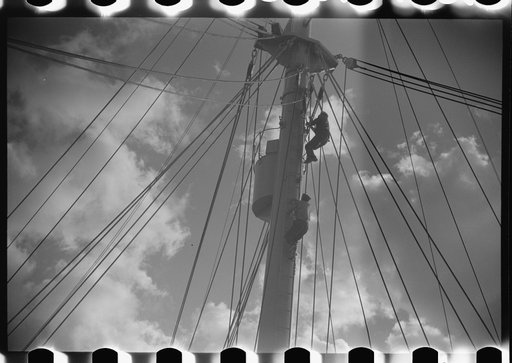 Untitled photo, possibly related to: Aboard the S.S. Coamo at sea two days out of New York