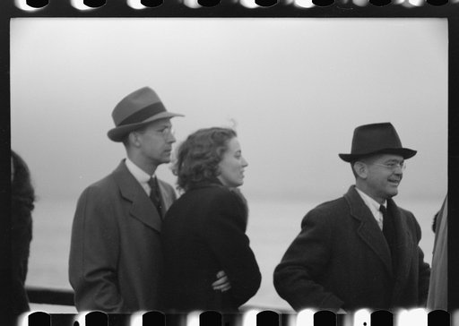 Untitled photo, possibly related to: Aboard the S.S. Coamo in New York Harbor