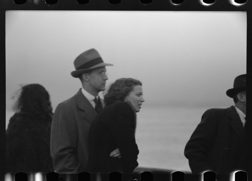 Untitled photo, possibly related to: Aboard the S.S. Coamo in New York Harbor
