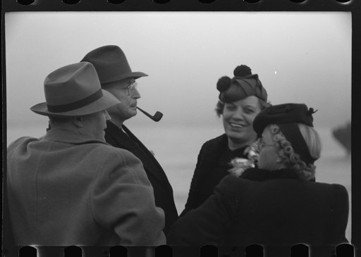 Untitled photo, possibly related to: Aboard the S.S. Coamo in New York Harbor