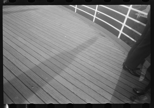Untitled photo, possibly related to: Aboard the S.S. Coamo at sea two days out of New York