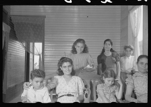 Untitled photo, possibly related to: Family of a tenant purchase FSA (Farm Security Administration) borrower near Barranquitas, Puerto Rico