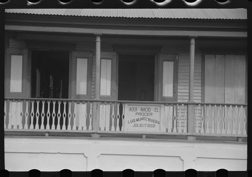 Untitled photo, possibly related to: Birthplace of Luis Munoz Rivera, Puerto Rican statesman and patriot. Barranquitas, Puerto Rico