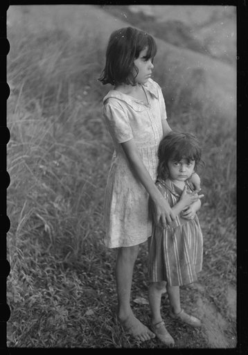 Untitled photo, possibly related to: Children who live on a hill farm near Corozal, Puerto Rico