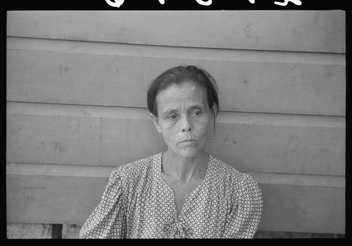 Untitled photo, possibly related to: Wife of a farmer living in the hills near Corozal, Puerto Rico