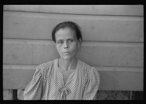 Untitled photo, possibly related to: Wife of a farmer living in the hills near Corozal, Puerto Rico