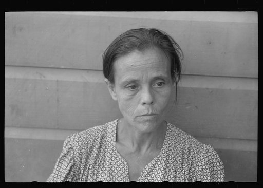 Wife of a farmer living in the hills near Corozal, Puerto Rico