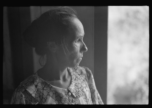 Untitled photo, possibly related to: Wife of a farmer living in the hills near Corozal, Puerto Rico