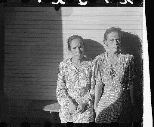 Farmers' wives who live in the hills near Corozal, Puerto Rico