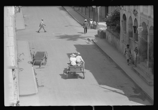 Street scene in Christiansted, St. Croix, Virgin Islands