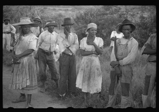 Untitled photo, possibly related to: FSA (Farm Security Administration) borrowers at a group meeting near Christiansted, St. Croix, Virgin Islands