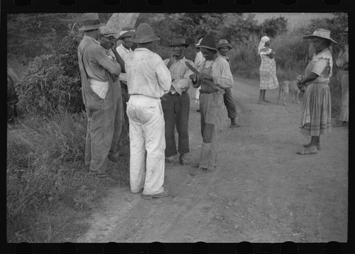 Untitled photo, possibly related to: FSA (Farm Security Administration) borrowers at a group meeting near Christiansted, St. Croix, Virgin Islands