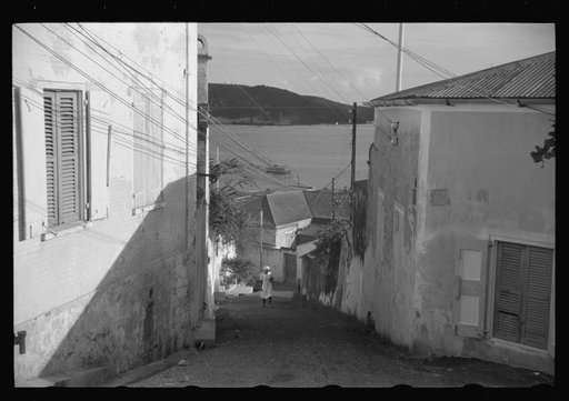 Untitled photo, possibly related to: Looking toward the harbor in Charlotte Amalie, St. Thomas, Virgin Islands