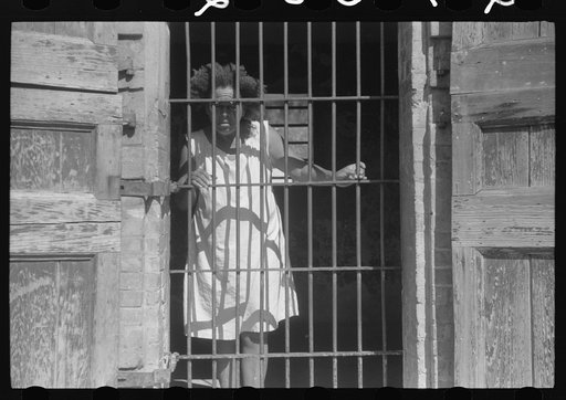 Untitled photo, possibly related to: Charlotte Amalie, St. Thomas Island, Virgin Islands. An inmate of the insane asylum at the hospital