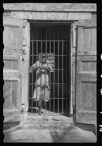 Untitled photo, possibly related to: Charlotte Amalie, St. Thomas Island, Virgin Islands. An inmate of the insane asylum at the hospital