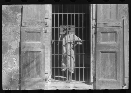 Untitled photo, possibly related to: Charlotte Amalie, St. Thomas Island, Virgin Islands. An inmate of the insane asylum at the hospital