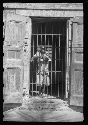 Charlotte Amalie, St. Thomas Island, Virgin Islands. An inmate of the insane asylum at the hospital