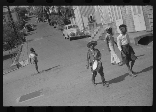 Untitled photo, possibly related to: Charlotte Amalie, St. Thomas Island, Virgin Islands. A side street