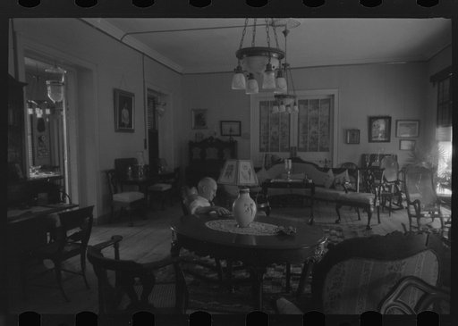 Christiansted, St. Croix Island, Virgin Islands. Lounge in the Hotel Penthany