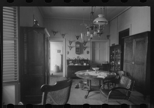 Untitled photo, possibly related to: Christiansted, St. Croix, Virgin Islands. Waiting room in the Hotel Penthany